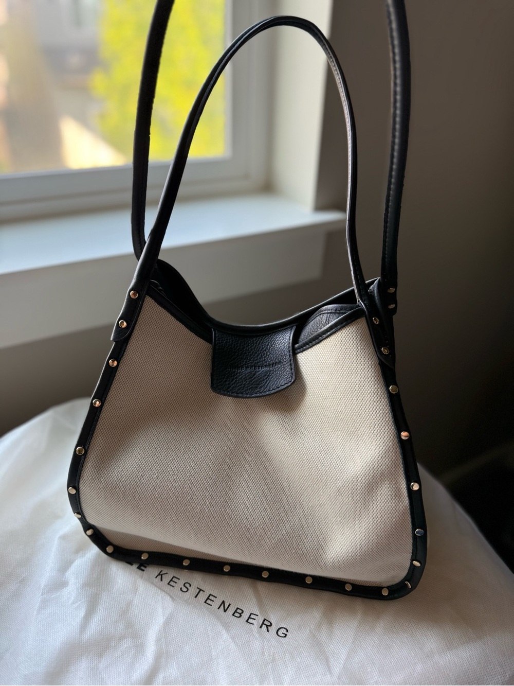 Aimee Kestenberg Lenny’s Tote with Black Trim - Picture 6 of 6